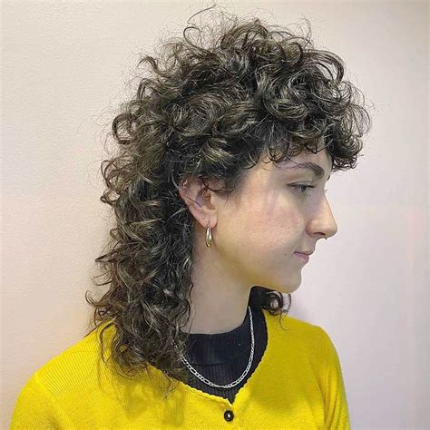 curly mullet|best curly mullets.